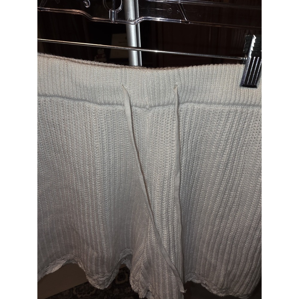 Wild Fable White Knit Shorts Size S‎ 13" Waist, 13" Rise, 3" Inseam. NWT